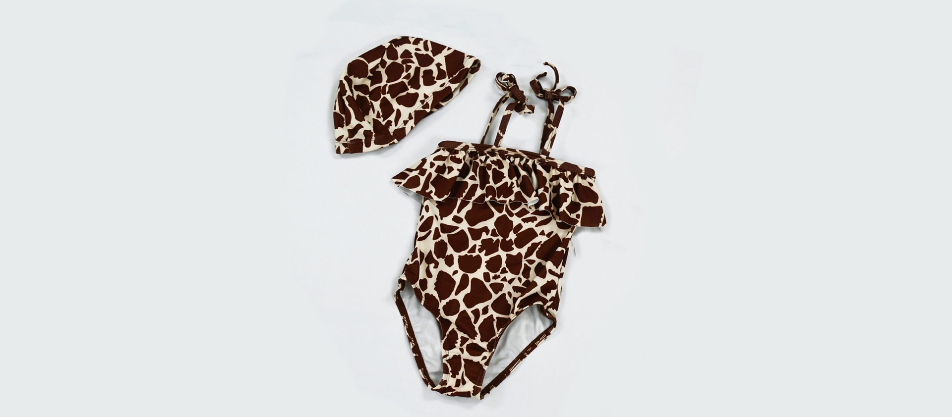 Giraffe Pattern Swim suits